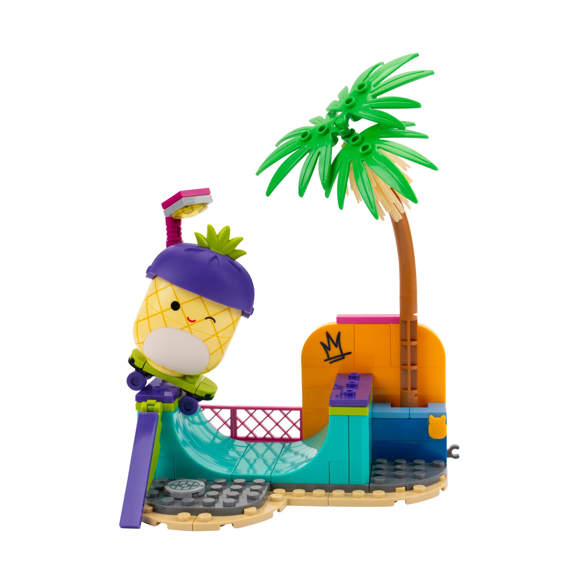 Squishmallows Maui's Skatepark Building Set