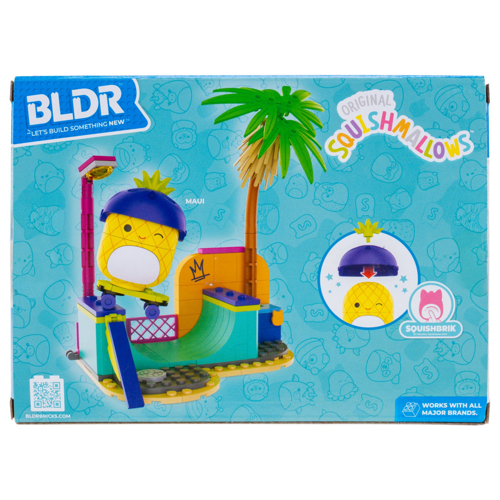 Squishmallows Maui's Skatepark Building Set