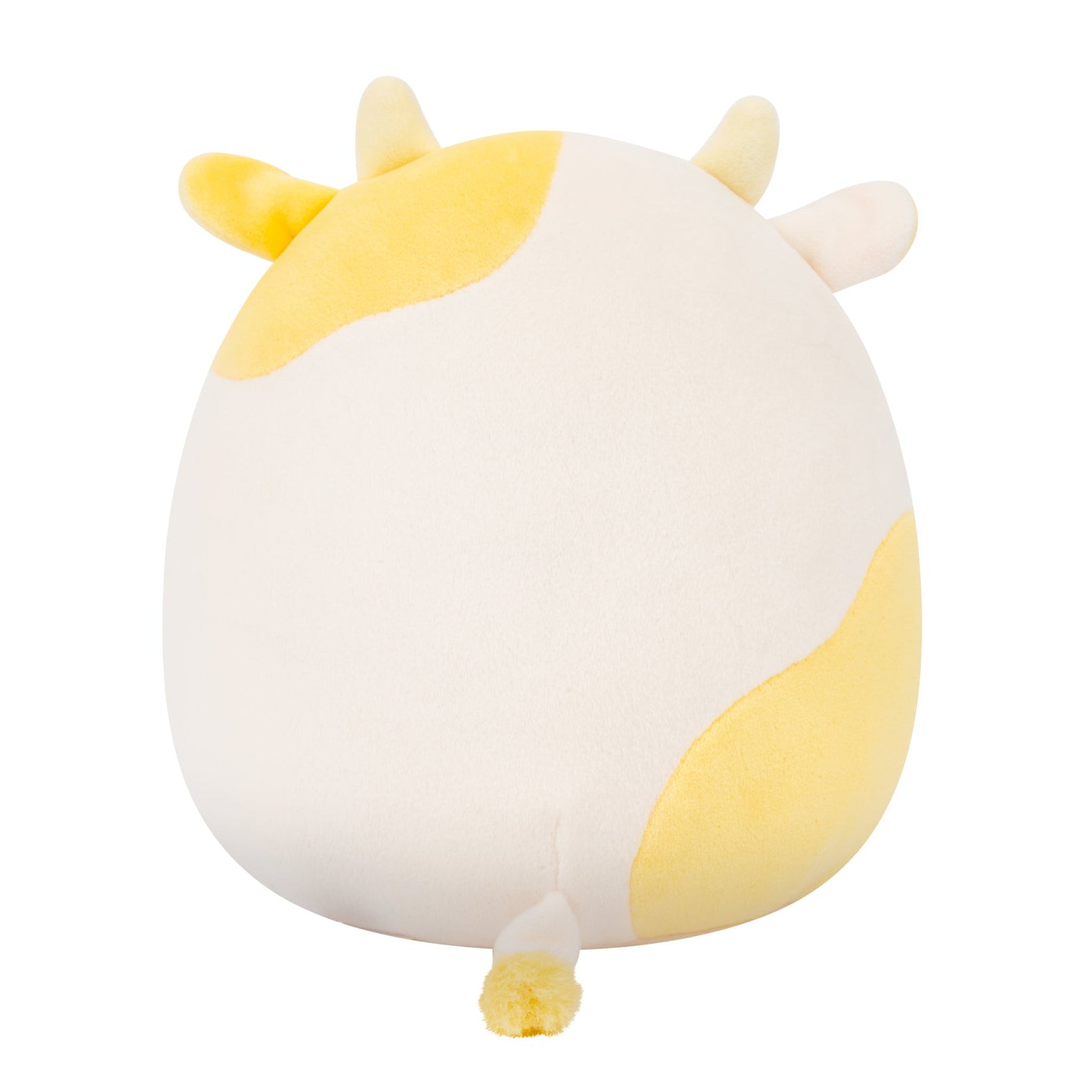 8-Inch Bodie the Yellow Spotted Cow Holding Chocolate Bunny