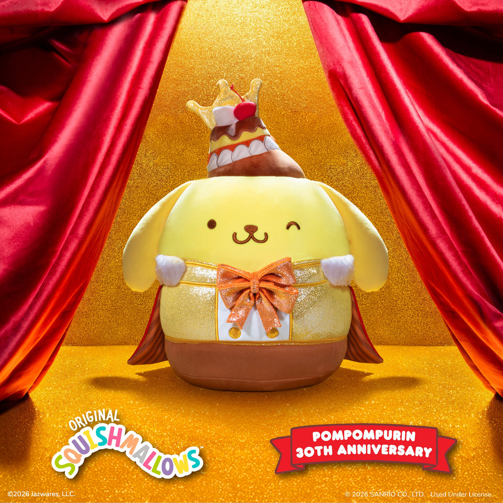 Hello Kitty and Friends 12-Inch Pompompurin Anniversary Squishmallows