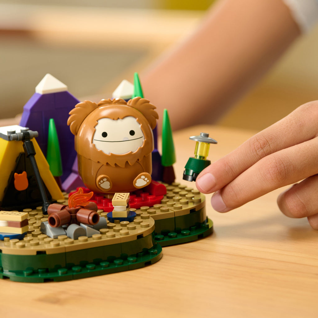 Squishmallows Benny and Cam's Outdoor Adventure Building Set