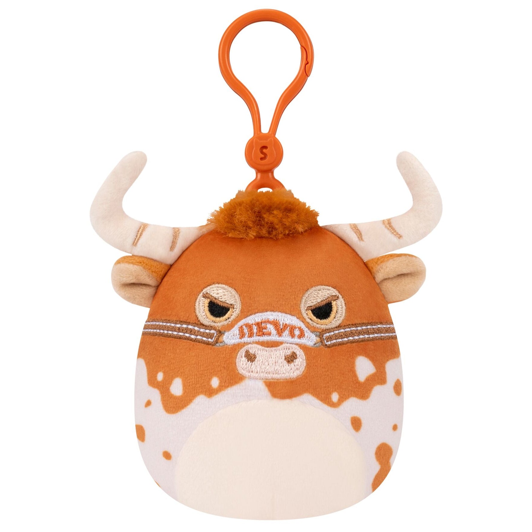 University of Texas 3.5-Inch Bevo XV Plush Clip
