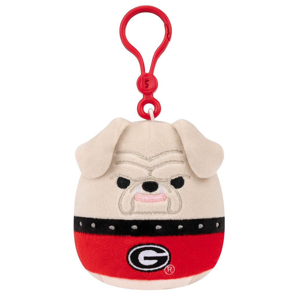 University of Georgia 3.5-Inch Hairy Dawg Plush Clip