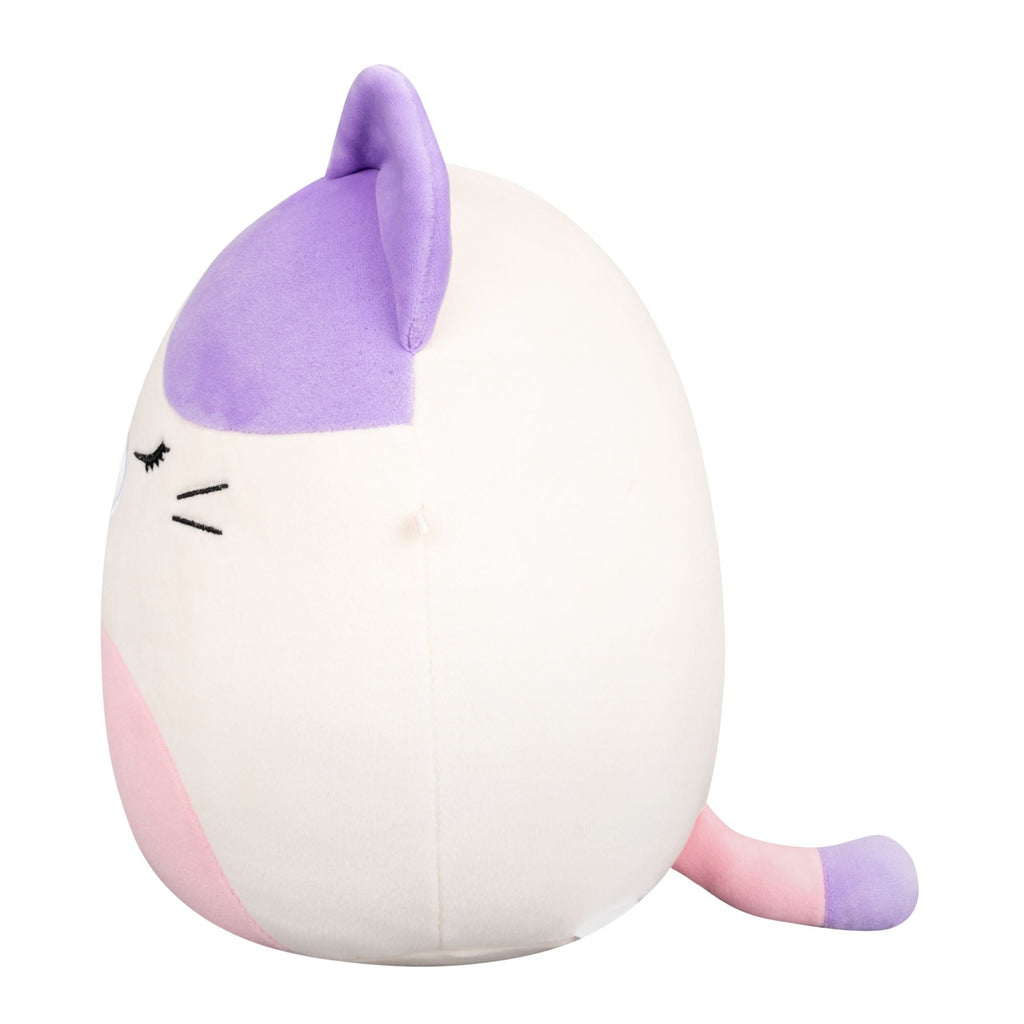 8-Inch Nell the Pink And Purple Calico Cat