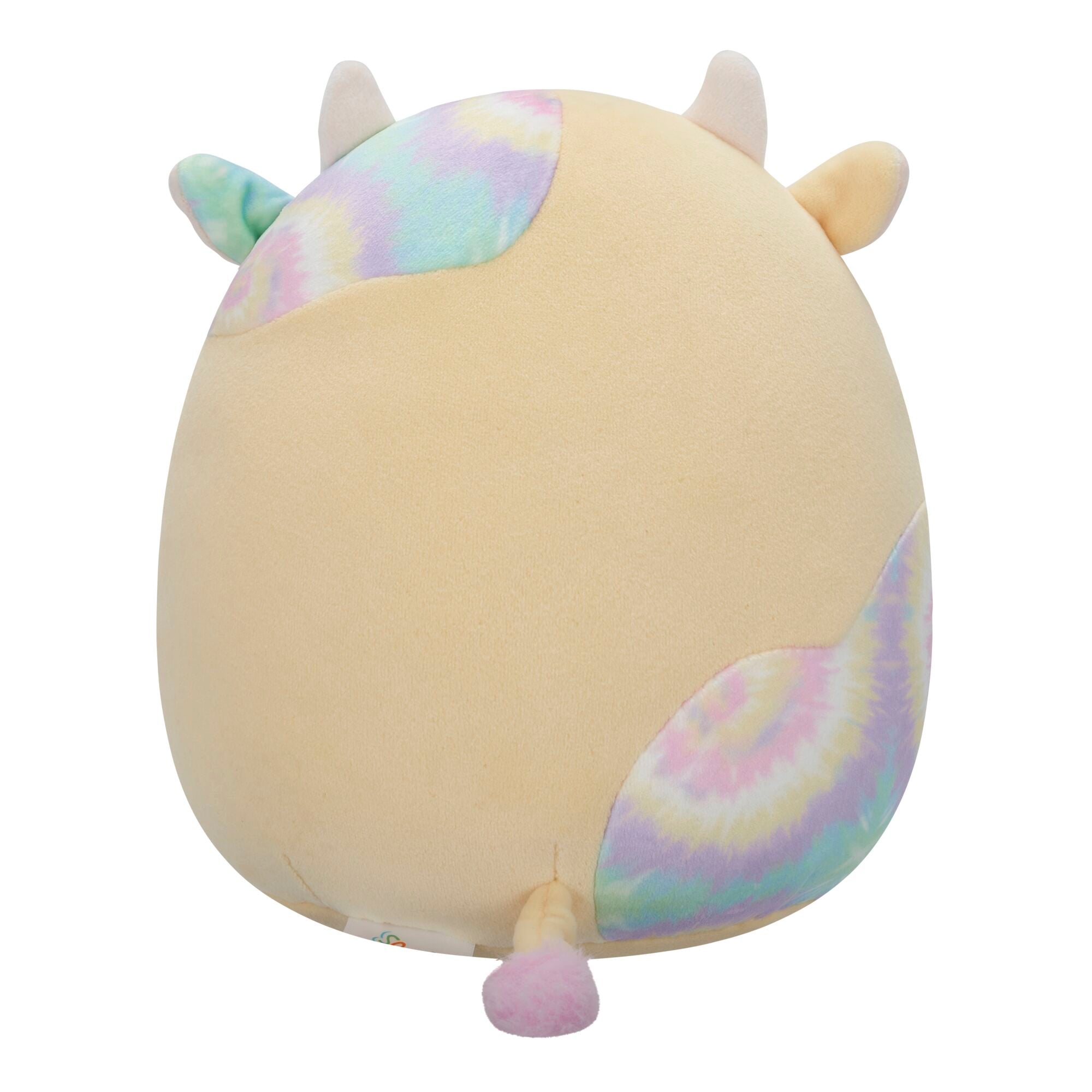 12-Inch Rina the Yellow Cow with Tie Dye Spots