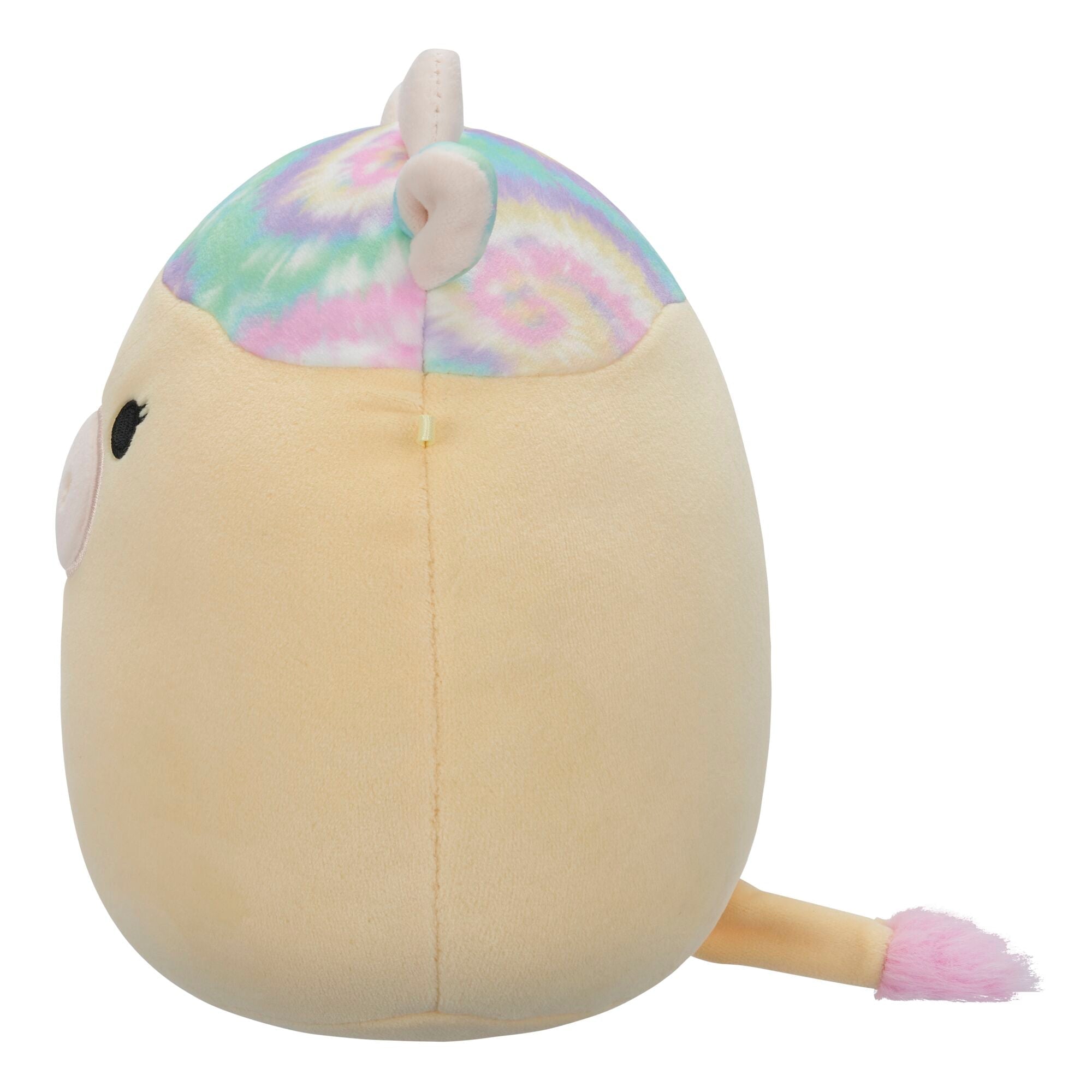 12-Inch Rina the Yellow Cow with Tie Dye Spots