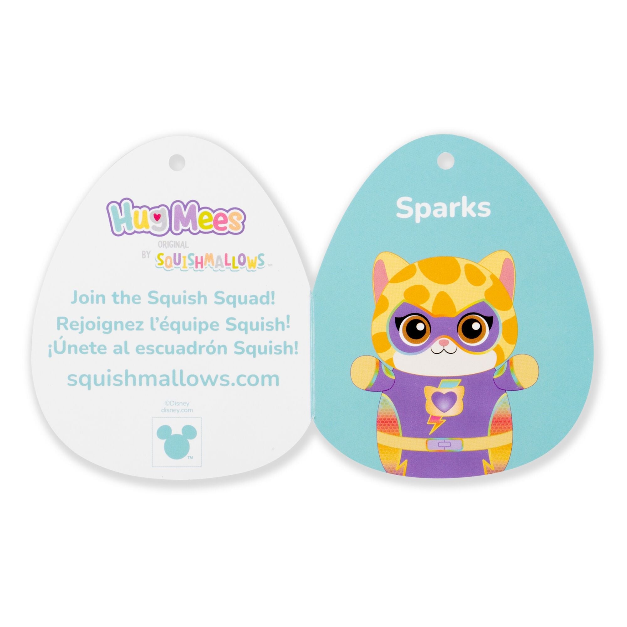 Disney SuperKitties 10-Inch Sparks HugMees