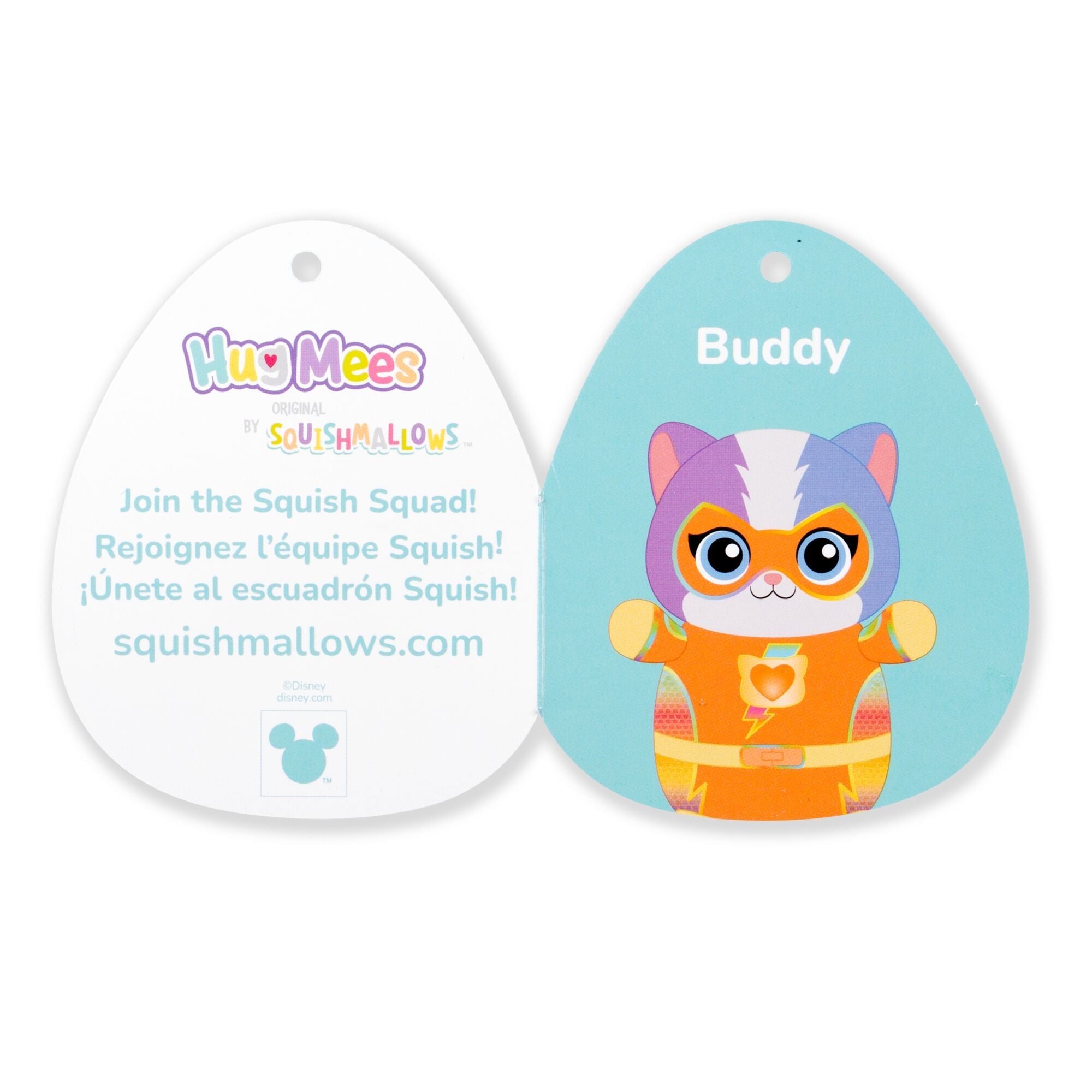 Disney SuperKitties 10-Inch Buddy HugMees