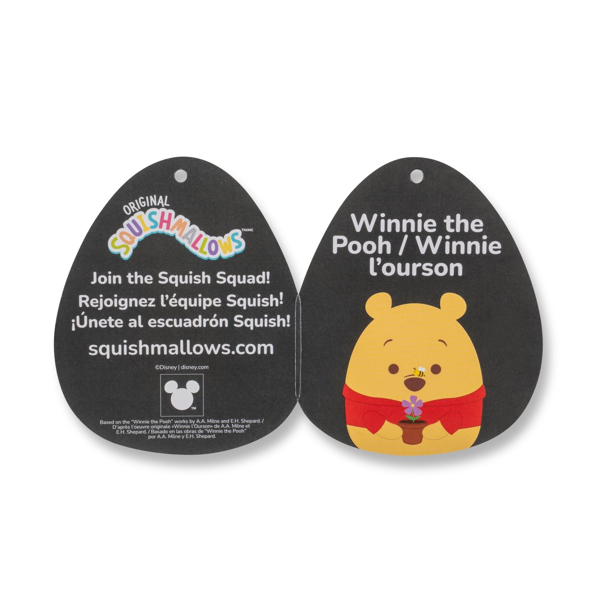8-Inch Select Series Winnie the Pooh with Bee and Flower