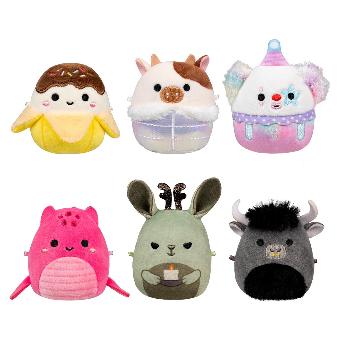 Micromallows Select Series 6-Pack - Ronnie, Junie, X. Axis, Ennis, Martha, Lake