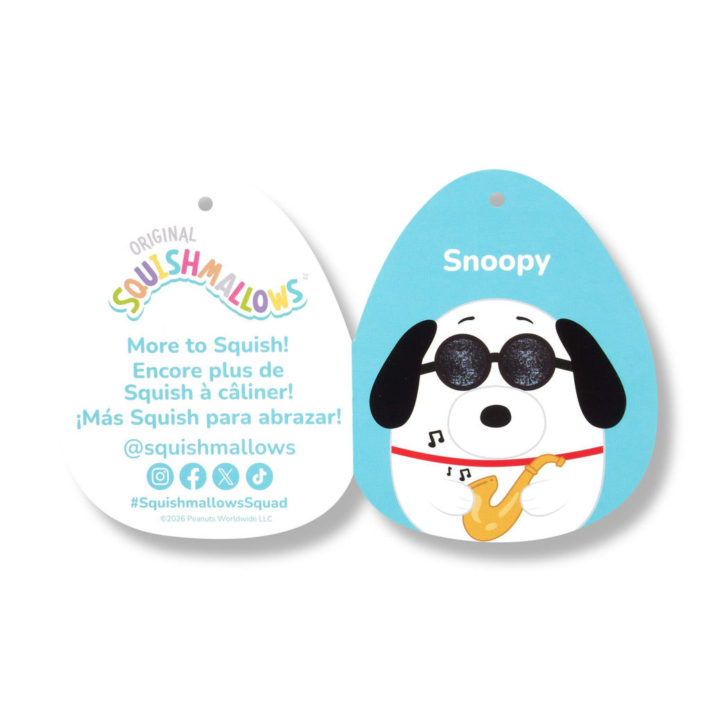 Peanuts 8-Inch Joe Cool Snoopy With Saxophone
