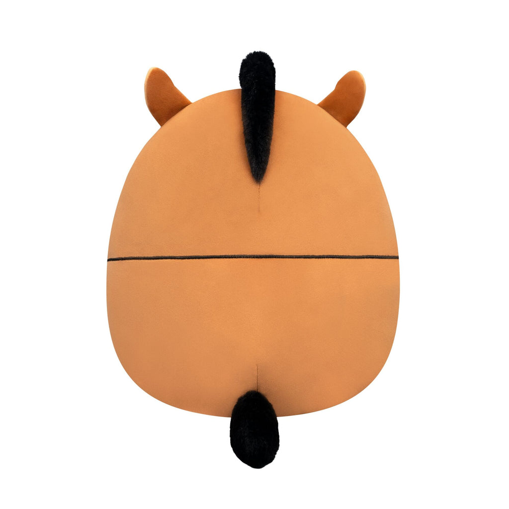 12-Inch Brisby the Brown Horse with Bolo Tie and Heart Eyepatch