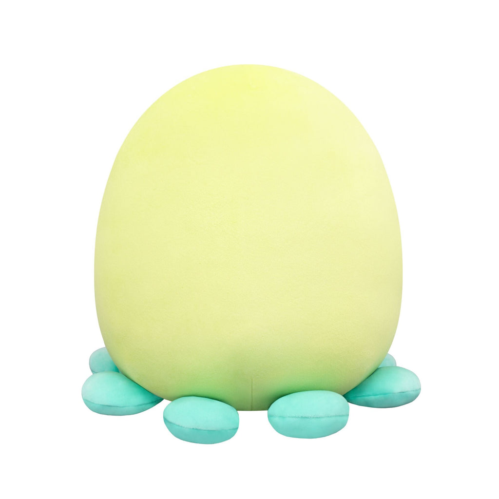 12-Inch Orphie the Lime Green Octopus with Teal Tentacles