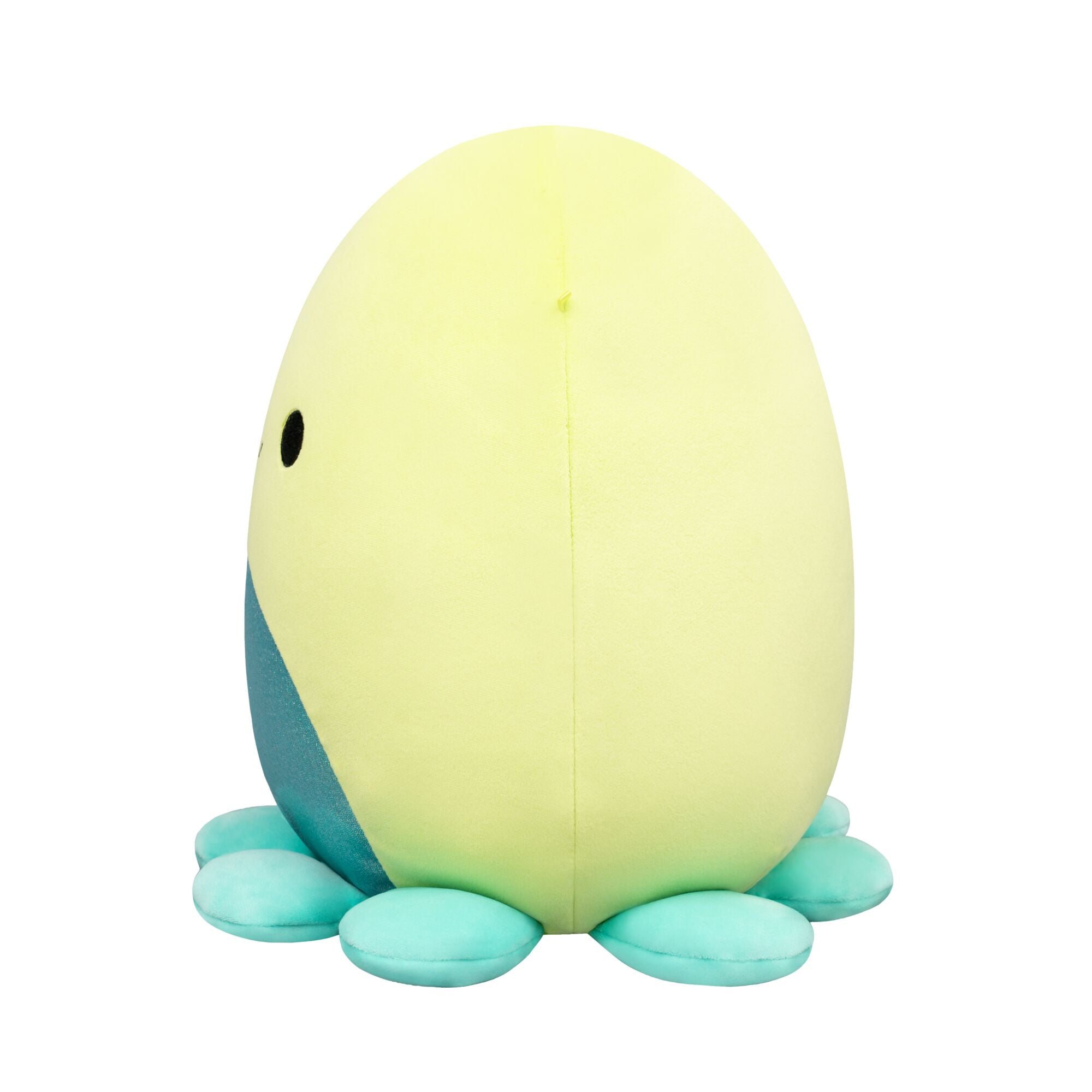 12-Inch Orphie the Lime Green Octopus with Teal Tentacles