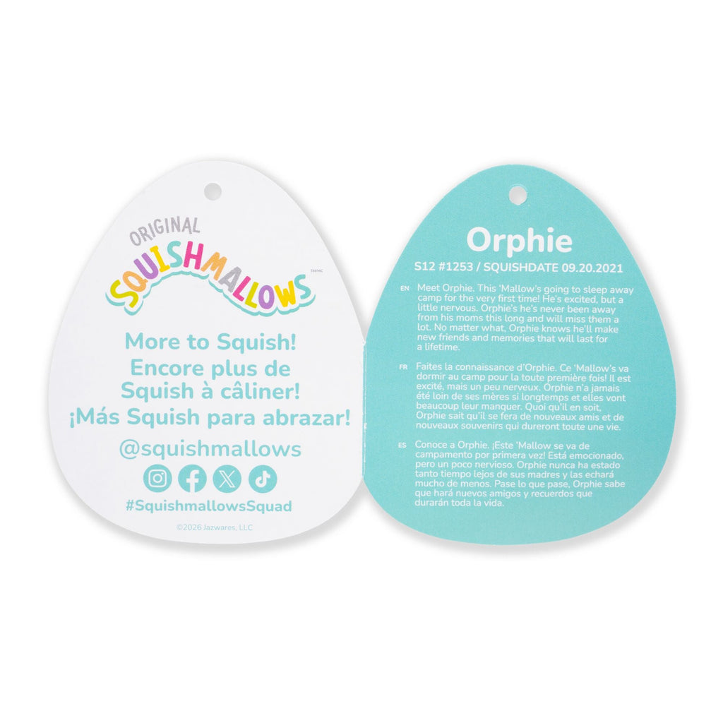 12-Inch Orphie the Lime Green Octopus with Teal Tentacles