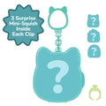 Squish-a-longs Clip & Go - Includes 3 Mini-Squish & Clip Case