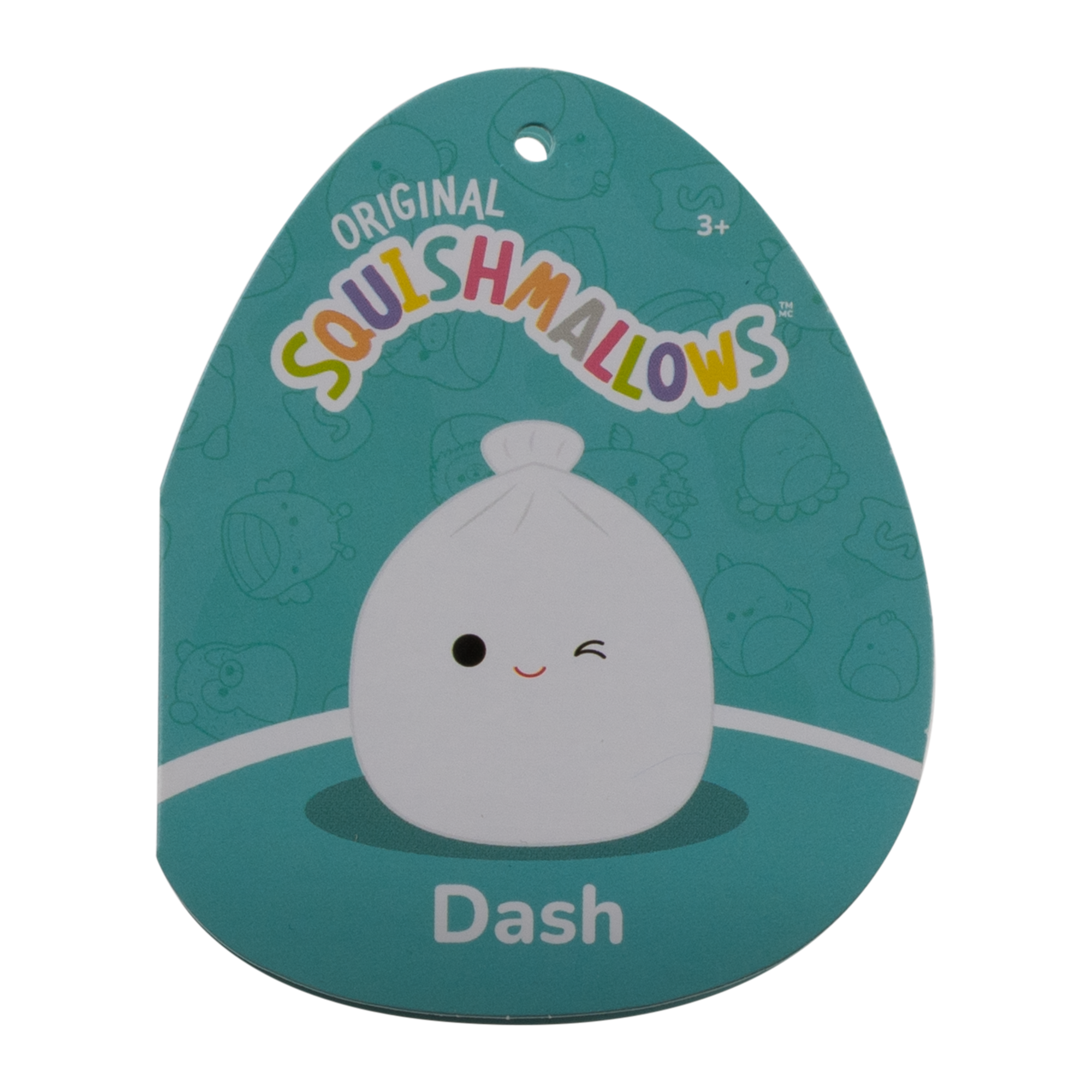 8-Inch Dash Winking White Dumpling