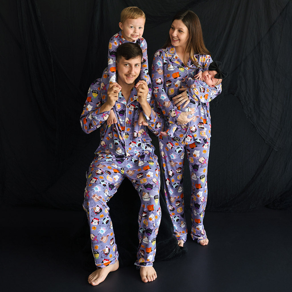 Squishmallows Halloween Men's Luxe Pajama Pant Set