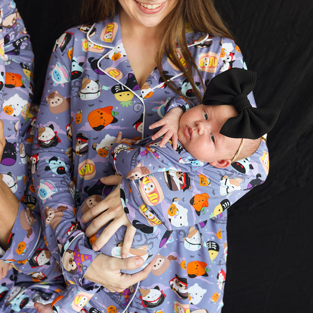 Squishmallows Halloween Women's Luxe Pajama Pant Set