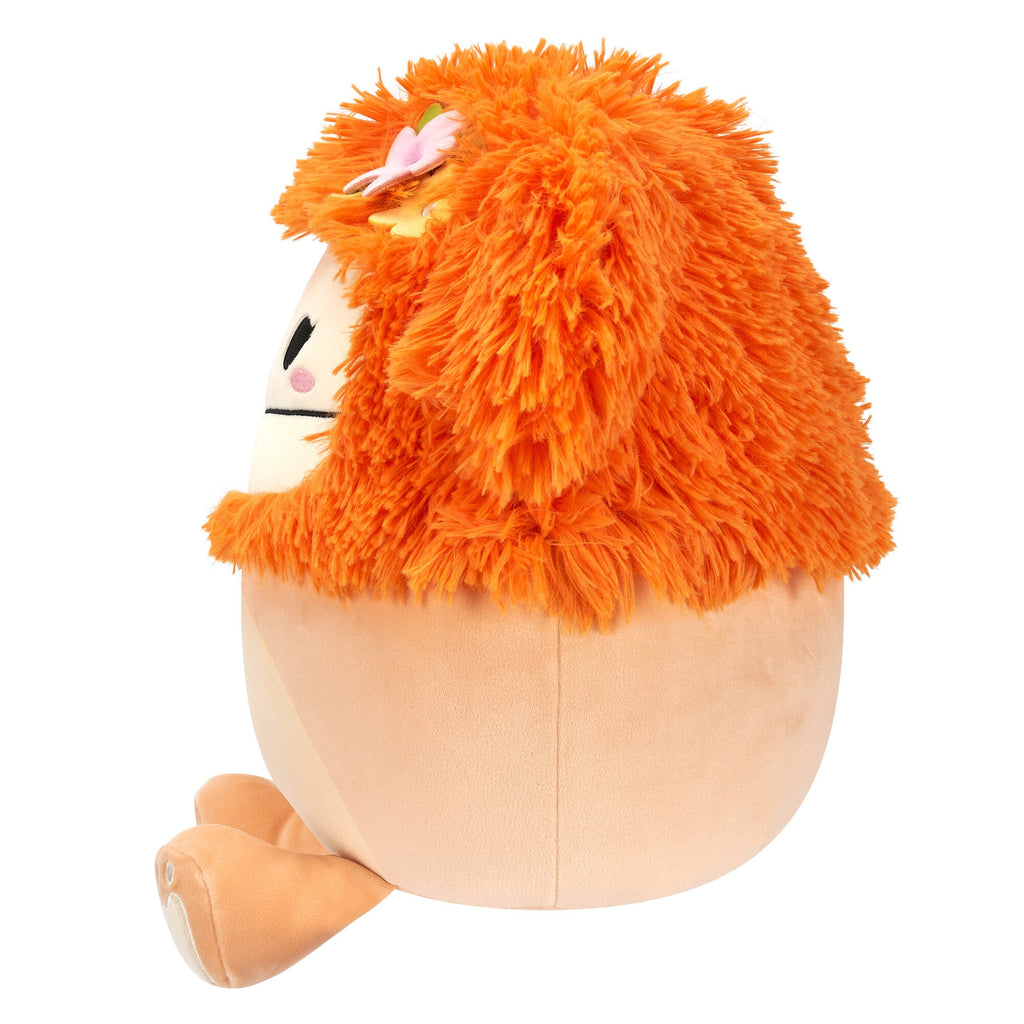 12-Inch Shasta the Peach Bigfoot with Tropical Flower