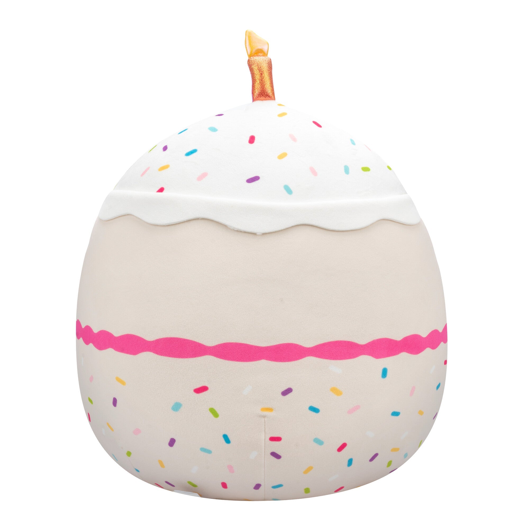 14-Inch Lyla Vanilla Birthday Cake With Rainbow Sprinkles Embroidery