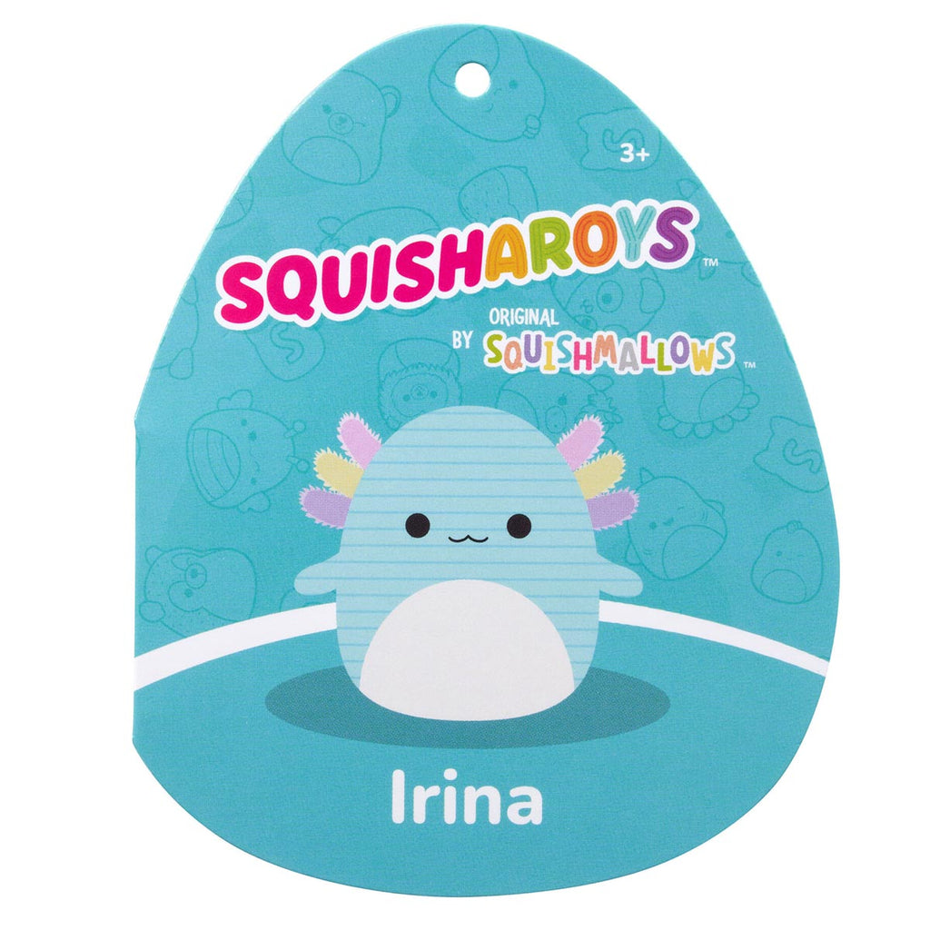 8-Inch Irina the Teal Corduroy Axolotl