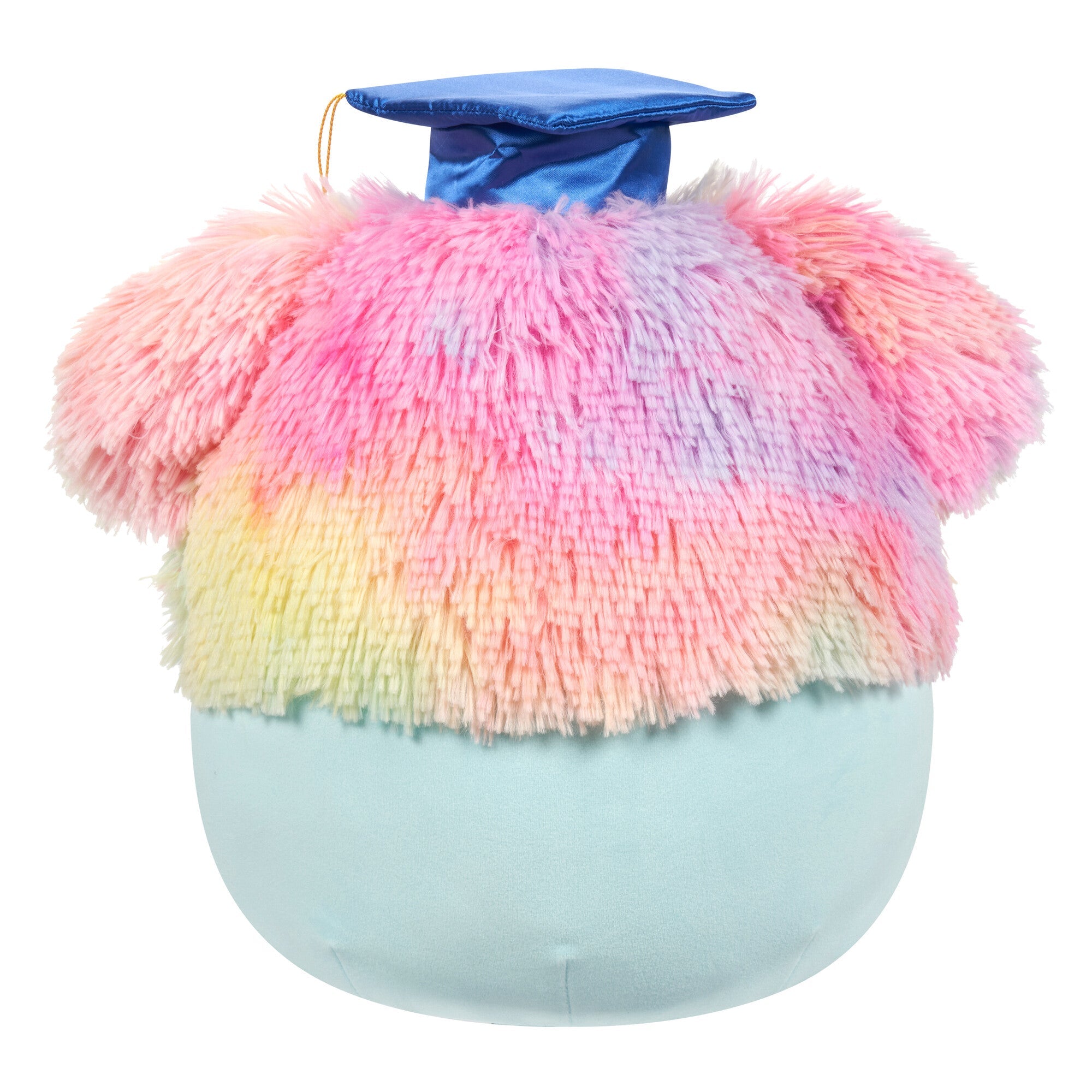 12-Inch Zozo the Teal Bigfoot in Graduation Cap