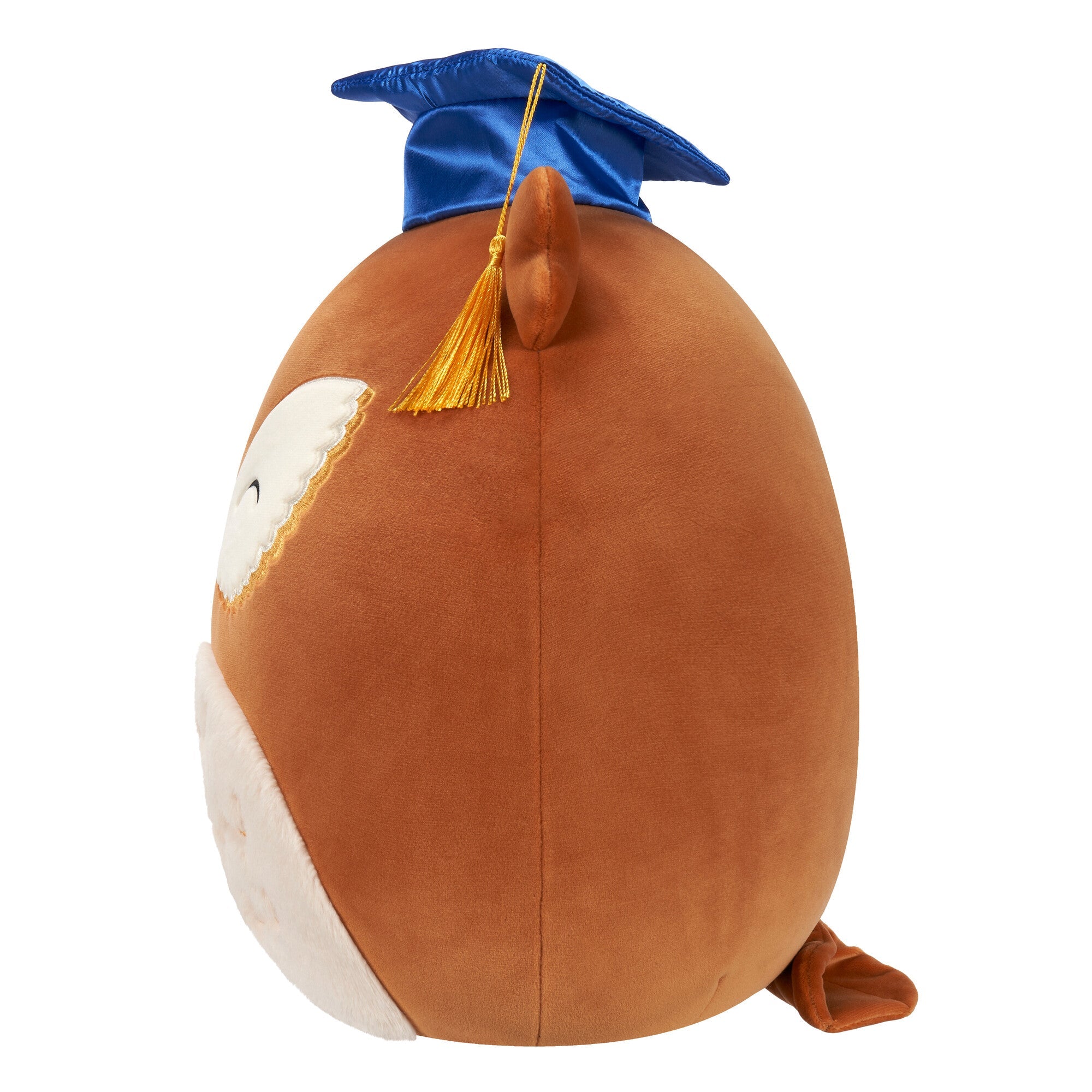 12-Inch Arella the Brown Owl in Graduation Cap