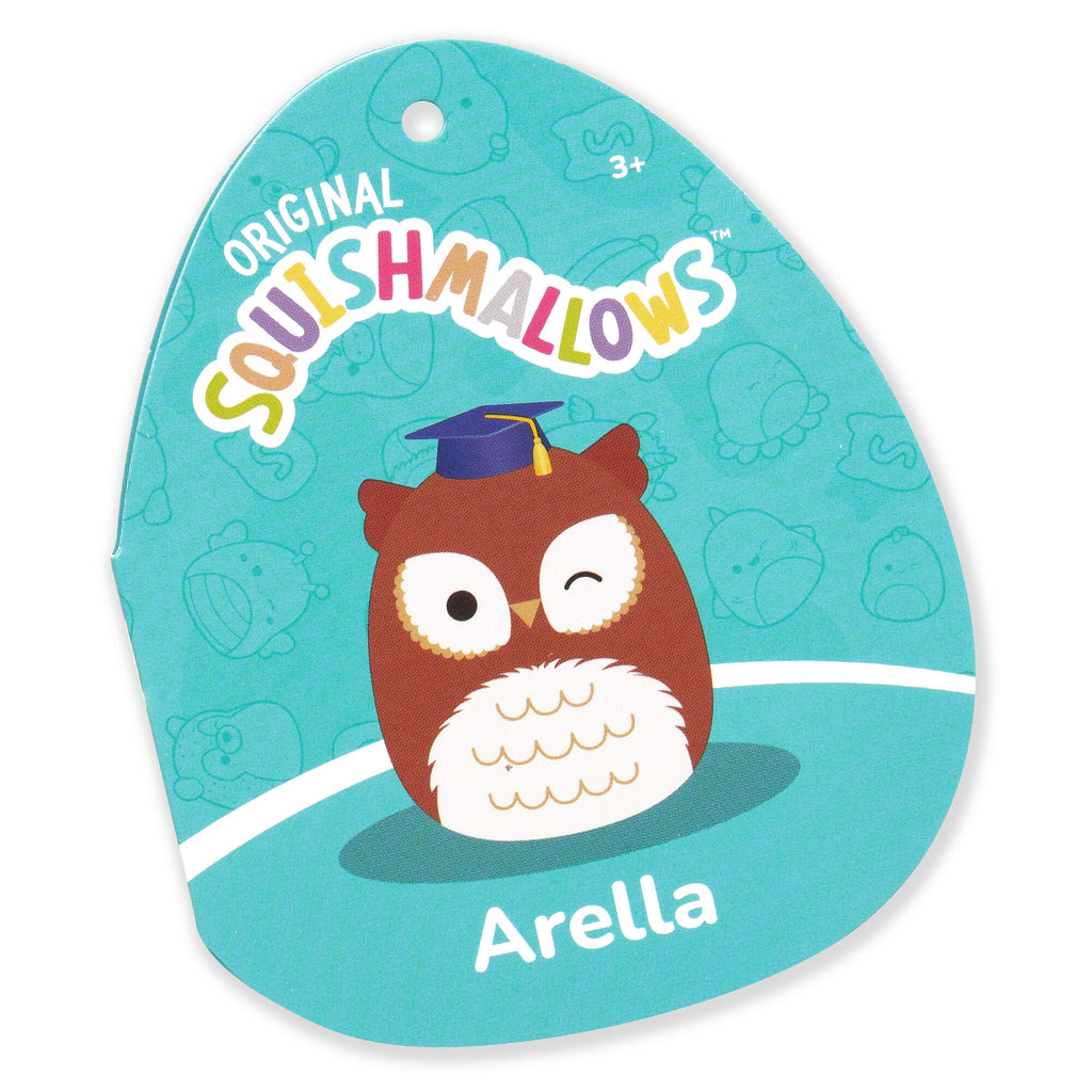12-Inch Arella the Brown Owl in Graduation Cap