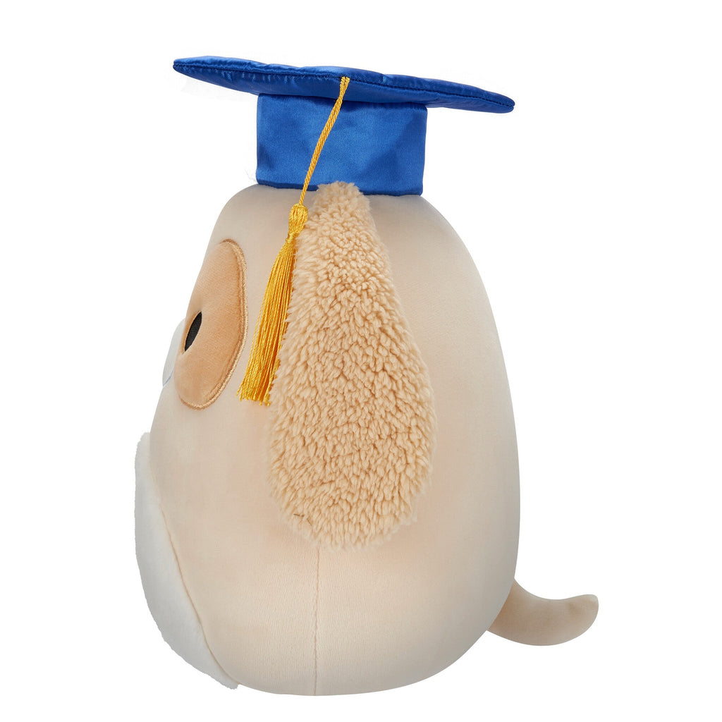 8-Inch Harris the Brown Spotted Dog in Graduation Cap