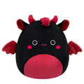 8-Inch Rebecca the Black and Maroon Jersey Devil