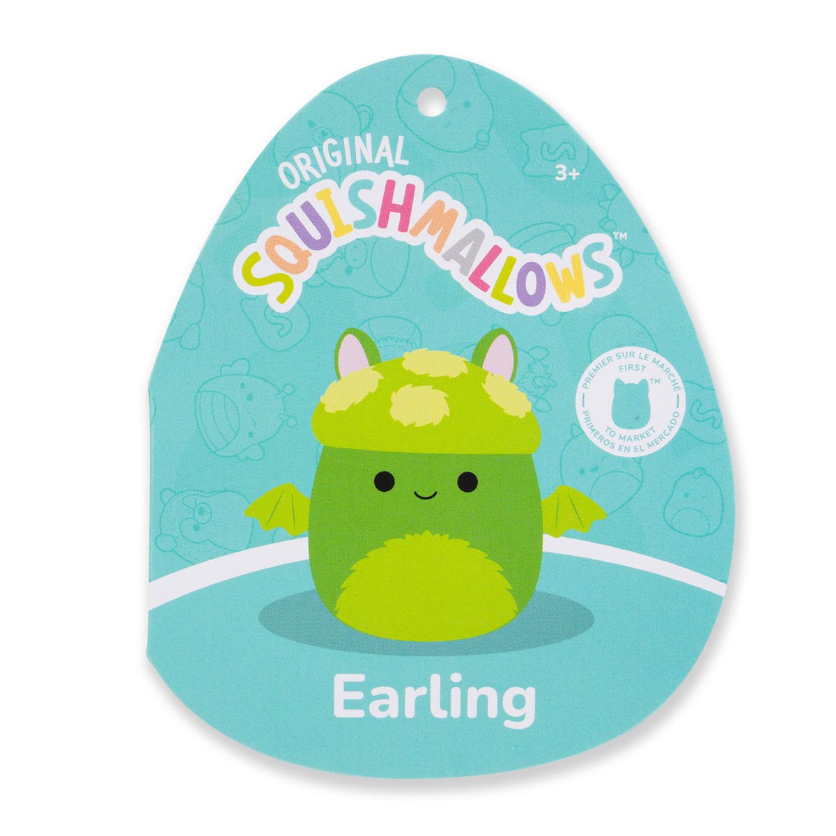 14-Inch Earling the Neon Green Mushroom Bat