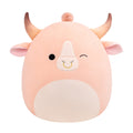 20-Inch Howland the Peach Brahman Bull