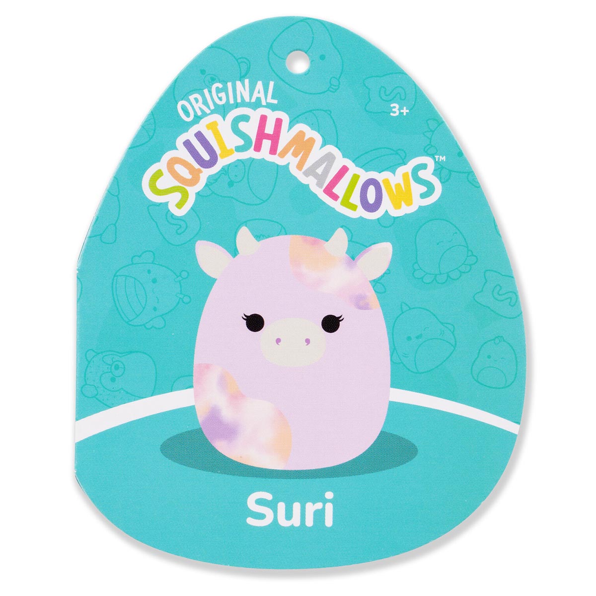 20-Inch Suri the Pink Tie-Dye Cow