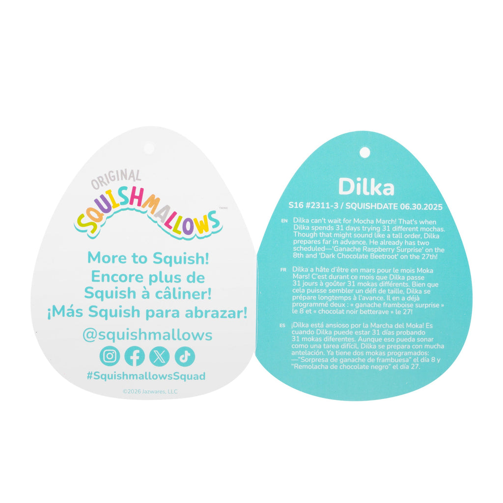 16-Inch Dilka the Lavender Bigfoot