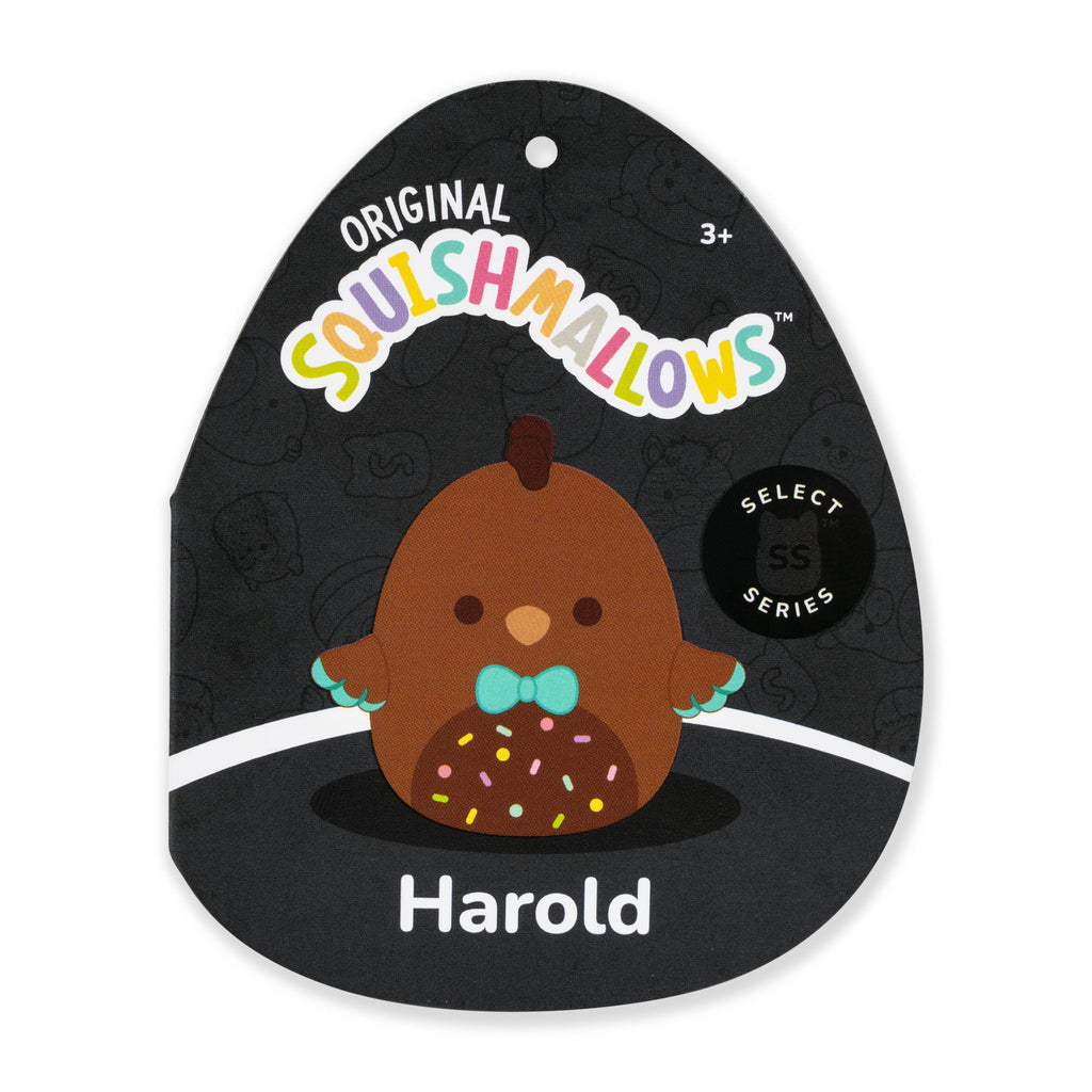 8-Inch Select Series Harold the Chocolate Chick with Bowtie