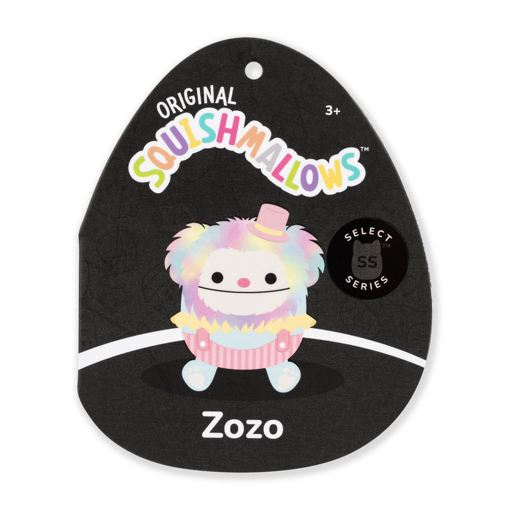 12-Inch Select Series Zozo the Bigfoot Clown With Rainbow Hair