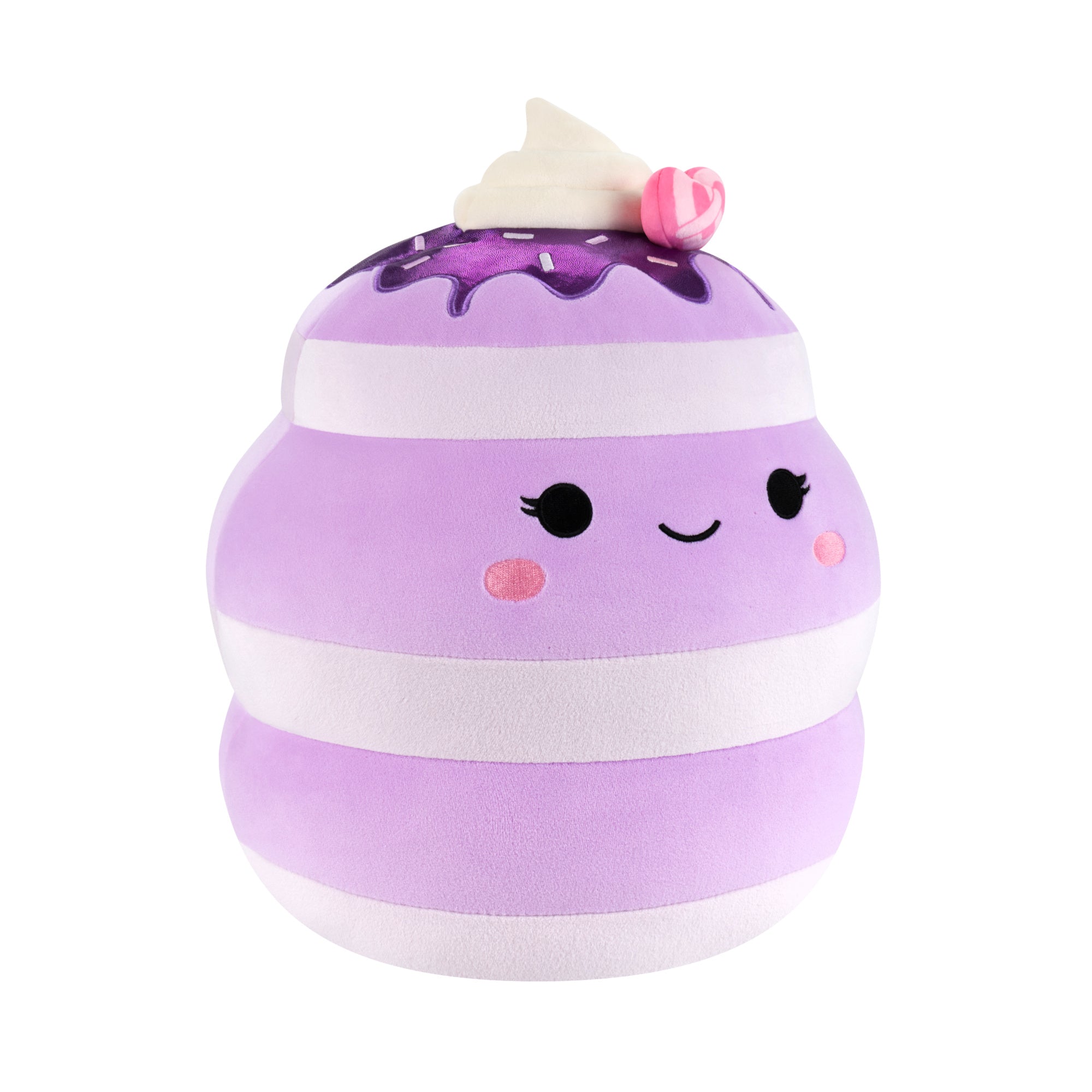 12-Inch Select Series Una the Ube Pancakes with Pink Pretzel
