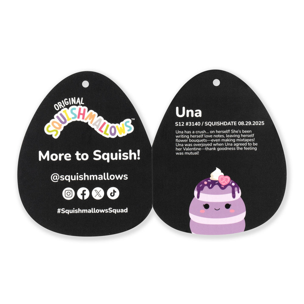 12-Inch Select Series Una the Ube Pancakes with Pink Pretzel