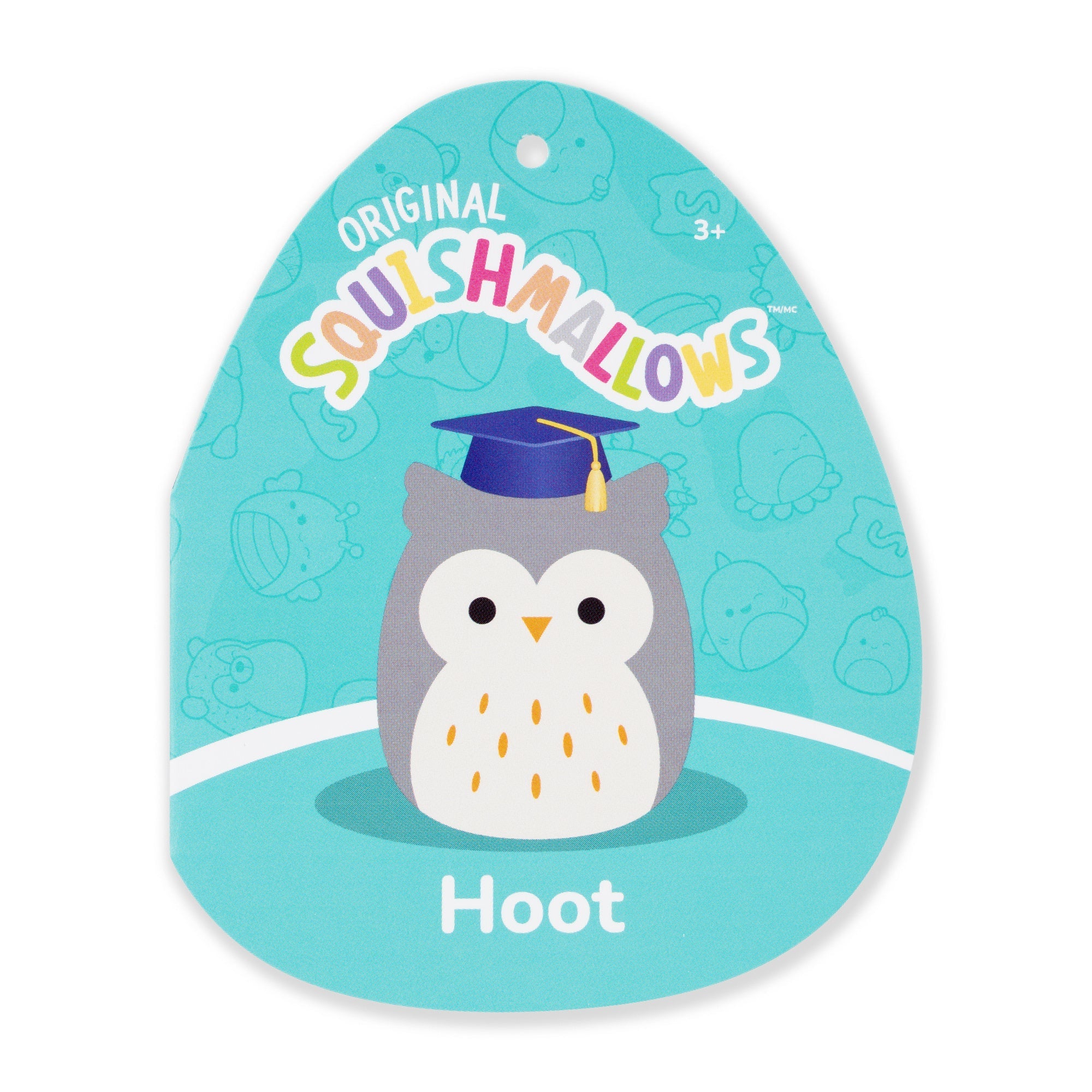 12-Inch Hoot the Grey Owl in Graduation Cap