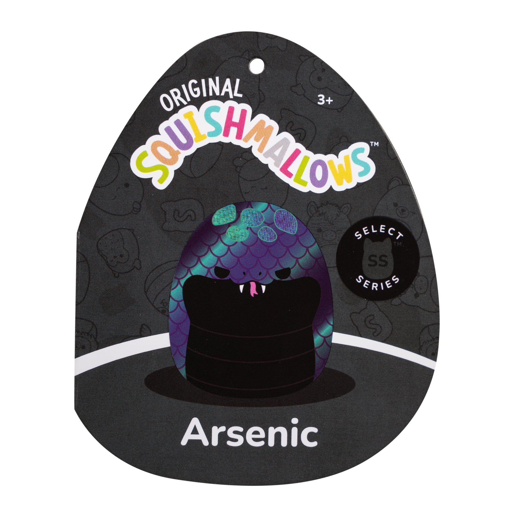 8-Inch Select Series Arsenic the Snake with Iridescent Scales