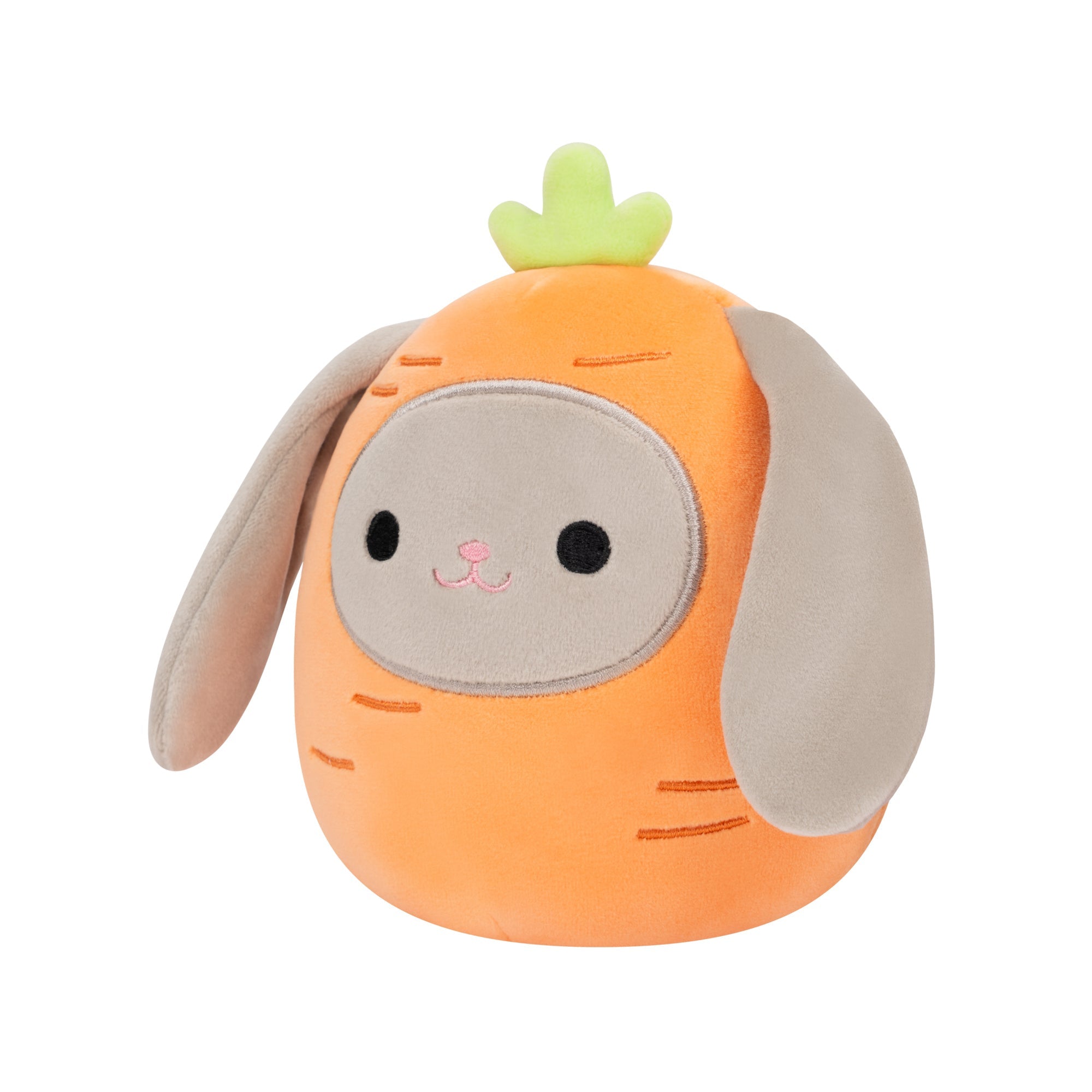 8-Inch Blake the Grey Bunny in Carrot Costume