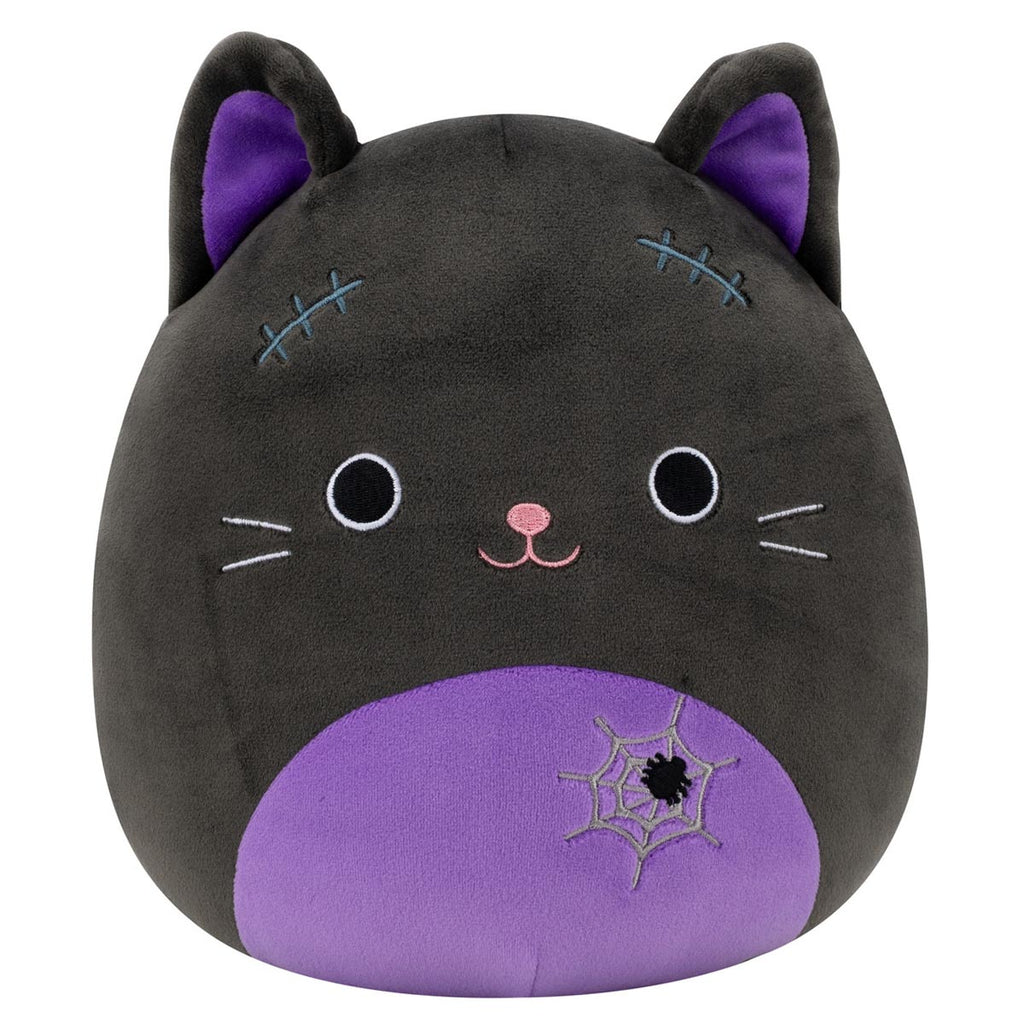 Autumn the Black Cat with Purple Belly