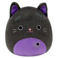 Autumn the Black Cat with Purple Belly