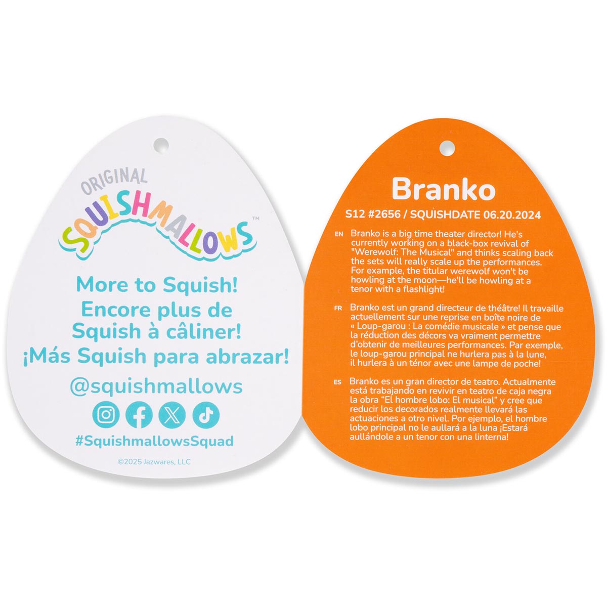 12-Inch Branko the Cookie Monster