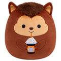 12-Inch Wade the Brown Werewolf Holding Purple Frappe
