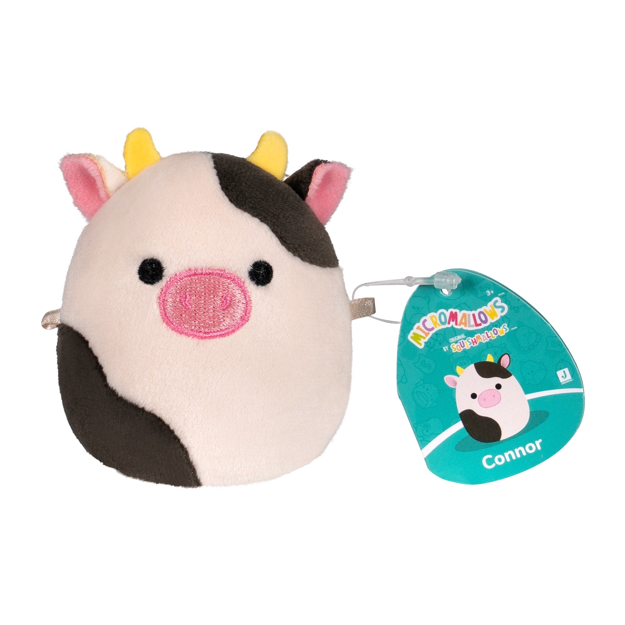 Micromallows 5-Pack - Tew Water Bear, Connor Cow, Plath Love Bird, Brody Dinosaur, Lasla Octopus