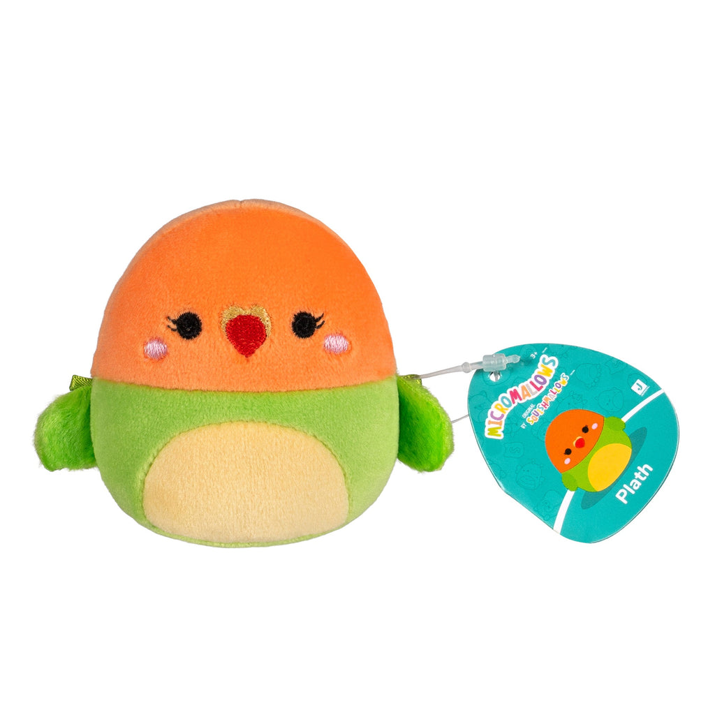 Micromallows 5-Pack - Tew Water Bear, Connor Cow, Plath Love Bird, Brody Dinosaur, Lasla Octopus