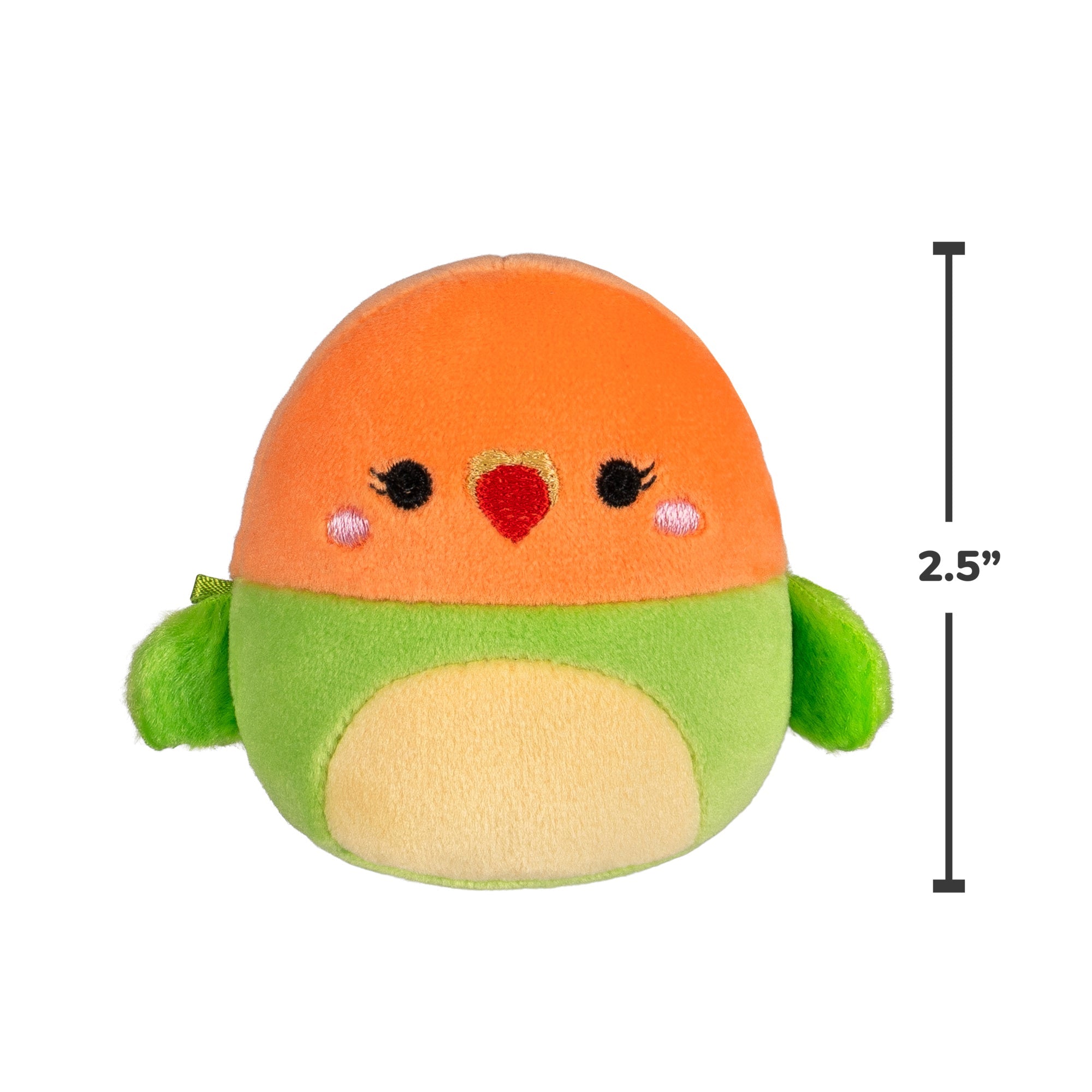 Micromallows 5-Pack - Tew Water Bear, Connor Cow, Plath Love Bird, Brody Dinosaur, Lasla Octopus