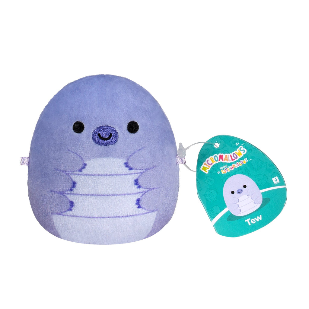 Micromallows 5-Pack - Tew Water Bear, Connor Cow, Plath Love Bird, Brody Dinosaur, Lasla Octopus